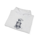 Fierce Inca Warrior Ink Illustration Unisex Hoodie
