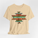 Sacred Geometric Textile Pattern Illustration Unisex T-Shirt