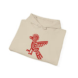 Mayan Bird Totem Symbol Unisex Hoodie