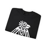 Bird Sign in Mayan Calendar Unisex Sweatshirt