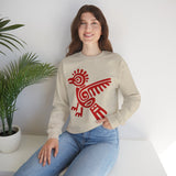 Mayan Bird Totem Symbol Unisex Sweatshirt