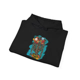 Wild Desert Bloom Cactus Illustration Unisex Hoodie