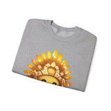 Chibi Inti Inca Sun God Cartoon Style Unisex Sweatshirt