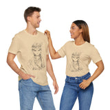 Inca Warrior Girl Fierce Heritage Ink Art Unisex T-Shirt
