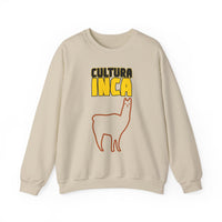 Sacred Inca Llama Emblem Unisex Sweatshirt