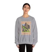 Stamp Machu Picchu Peru Unisex Sweatshirt