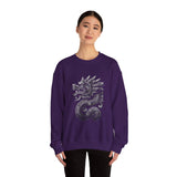 Aztec Serpent Quetzalcoatl Tribal Design Unisex Sweatshirt