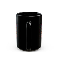 Indigenous Ceramic Vase Art Black Mug