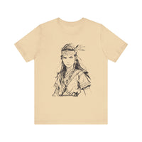 Inca Warrior Woman Fierce Andean Spirit Design Unisex T-Shirt