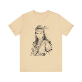 Inca Warrior Woman Fierce Andean Spirit Design Unisex T-Shirt