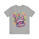 Graffiti Mayan Skull Cartoon Style Unisex T-Shirt