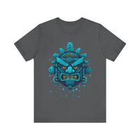 Tlaloc Rain God Tribal Glyph Style Unisex T-Shirt