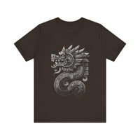 Aztec Serpent Quetzalcoatl Tribal Design Unisex T-Shirt