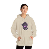 Aztec Shadow Warrior God with Glowing Eyes Unisex Hoodie