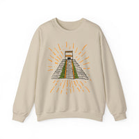 Mexico Monument Chichen Itzá Doodle Unisex Sweatshirt