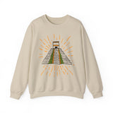 Mexico Monument Chichen Itzá Doodle Unisex Sweatshirt