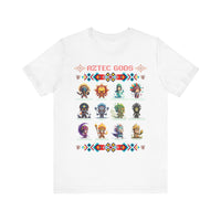 Pixel Art Aztec Gods Mythology Unisex T-Shirt