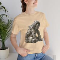 Ancient Andes Stone Colossus Graphic Unisex T-Shirt