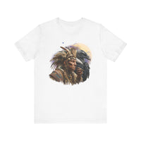 Ancient Inca Shaman with Condor Companion Unisex T-Shirt
