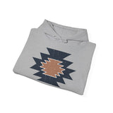 Minimal Southwest Tribal Rug Pattern Illustration Unisex Hoodie