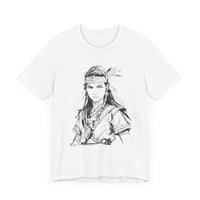 Inca Warrior Woman Fierce Andean Spirit Design Unisex T-Shirt