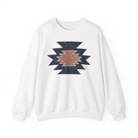 Minimal Southwest Tribal Rug Pattern Illustration Unisex Sweatshirt