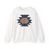 Minimal Southwest Tribal Rug Pattern Illustration Unisex Sweatshirt