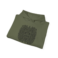 Mythic Mayan God Symbol Unisex Hoodie
