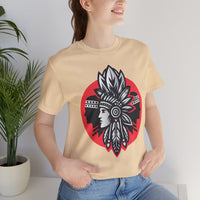 Tribal Legacy Circle Emblem Illustration Unisex T-Shirt