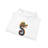 Aztec Serpent God Quetzalcoatl Modern Tribal Style Unisex Hoodie