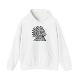 Aztec Eagle Pyramid Emblem Unisex Hoodie