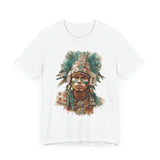 Maya Warrior Watercolor Portrait Unisex T-Shirt