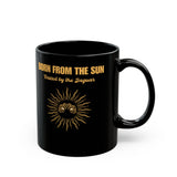 Sun Born Jaguar Guardian Black Mug