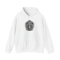 Ah Puch Death God Petroglyph Skull Unisex Hoodie