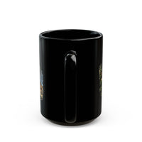 Andean Heritage Machu Picchu Village Black Mug