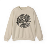 Celestial Mayan Bird Symbol Unisex Sweatshirt