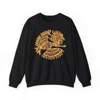 Celestial Mayan Bird Symbol Unisex Sweatshirt