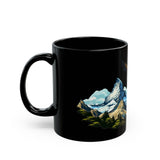 Sacred Inca Condor Guardian of the Andes Black Mug
