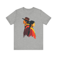 Cultural Heritage Native Portrait Design Unisex T-Shirt