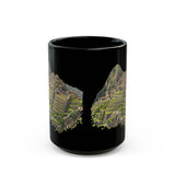 Machu Picchu Lost City Ruins Graphic Black Mug