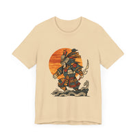 Aztec Samurai Wave Style Unisex T-Shirt