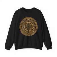 Mayan Calendar Illustration Unisex Sweatshirt