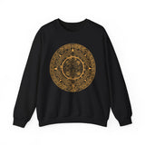 Mayan Calendar Illustration Unisex Sweatshirt