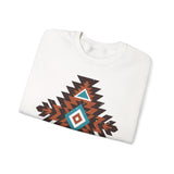 Boho Aztec Geometric Totem Pattern Illustration Unisex Sweatshirt