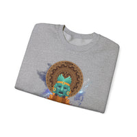 Celestial Aztec Ritual Illustration Unisex Sweatshirt