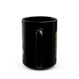 Ancient Palenque Mayan Ruins Black Mug
