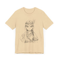Inca Warrior Girl Fierce Heritage Ink Art Unisex T-Shirt