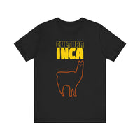 Sacred Inca Llama Emblem Unisex T-Shirt