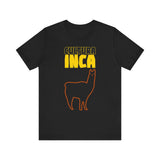 Sacred Inca Llama Emblem Unisex T-Shirt
