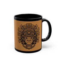 Inca God Graphic Symbol Inti Black Mug
